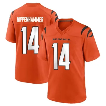 Youth Mac Hippenhammer Cincinnati Bengals Legend Silver Jersey