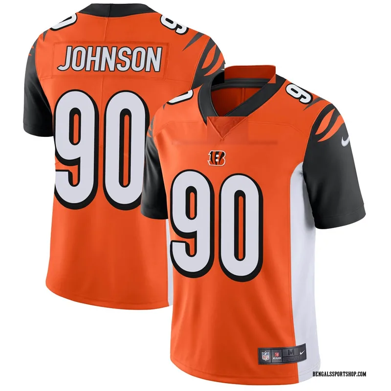 Youth Nike Cincinnati Bengals Michael Johnson Orange Vapor Untouchable ...