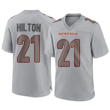 Mike Hilton Football Paper Poster Bengals 2 - Mike Hilton - T-Shirt