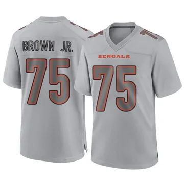 Orlando Brown Jr. 57 Cincinnati Bengals Youth Game Jersey - Black - Bluefink