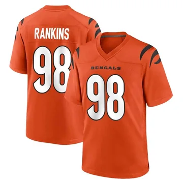 Youth Nike Cincinnati Bengals Sheldon Rankins Orange Jersey - Game