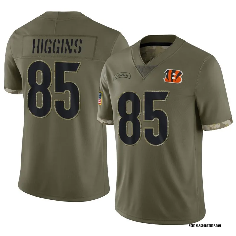 Youth Cincinnati Bengals Tee Higgins Nike White Game Jersey