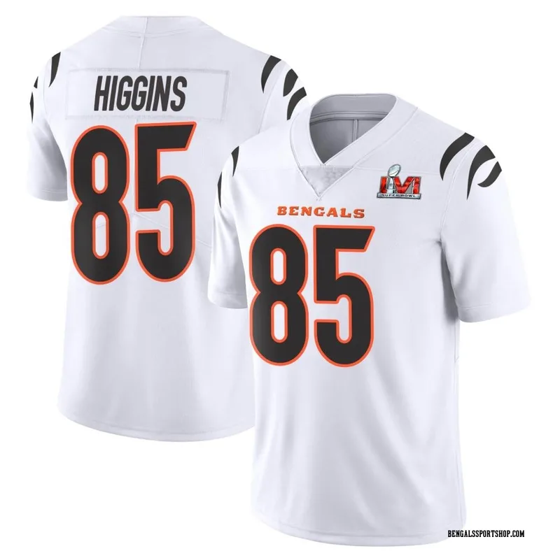 Men's Nike Tee Higgins White Cincinnati Bengals Vapor Untouchable Limited Jersey Size: Large