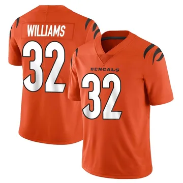 Trayveon Williams 32 Cincinnati Bengals Super Bowl LVII Champions Men Game  Jersey - Black - Bluefink