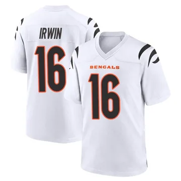 Trenton Irwin Cincinnati Bengals Men's Black Backer Long Sleeve T-Shirt 