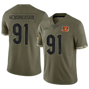 Nike Cincinnati Bengals No21 Mackensie Alexander Olive/Gold Women's Stitched NFL Limited 2017 Salute To Service Jersey