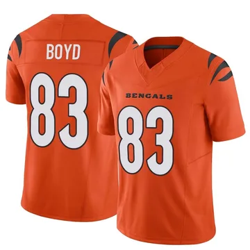 Cincinnati Bengals Nike Game Road Jersey - White - Tyler Boyd - Mens